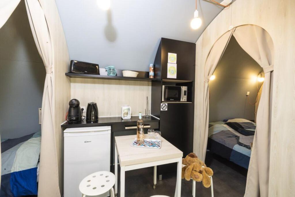 Camping Ushuaia Villages Au Bois Joli Andryes Eksteriør bilde